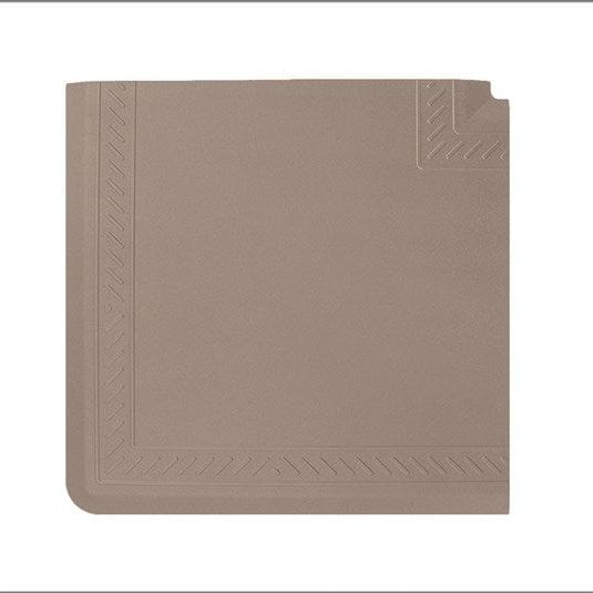 WeatherTech ComfortMat Connect Corner Mat 0.64m x 0.64m; Bordered | Tan Kofferraumwanne sonnenschutz auto auto fußmatten