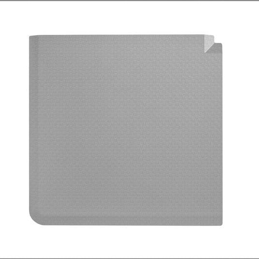 WeatherTech ComfortMat Connect Corner Mat 0.64m x 0.64m; Woven | Grey, Use in Conjuction w/ a set of End Mats Kofferraumwanne sonnenschutz auto auto fußmatten