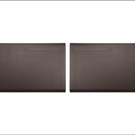 WeatherTech ComfortMat Connect End Mats 0.61m x 0.91m (Qty2); Bordered | Cocoa Kofferraumwanne sonnenschutz auto auto fußmatten