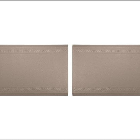 WeatherTech ComfortMat Connect End Mats 0.61m x 0.91m (Qty2); Bordered | Tan Kofferraumwanne sonnenschutz auto auto fußmatten