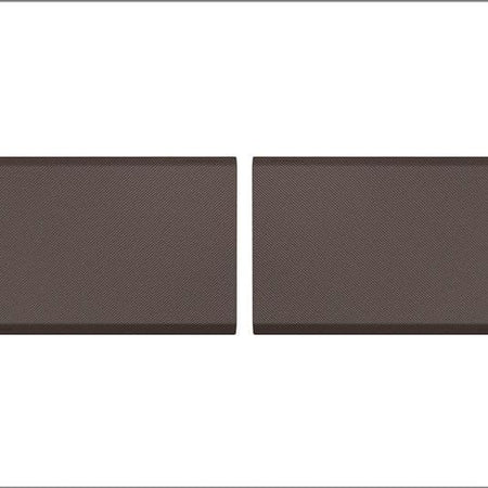 WeatherTech ComfortMat Connect End Mats 0.61m x 0.91m (Qty2); Carbon Fibre | Cocoa Kofferraumwanne sonnenschutz auto auto fußmatten