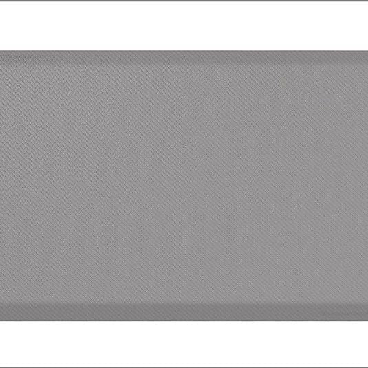 Tapis central anti-fatigue 0.61m x 0.91m ; Fibre de carbone | Gris