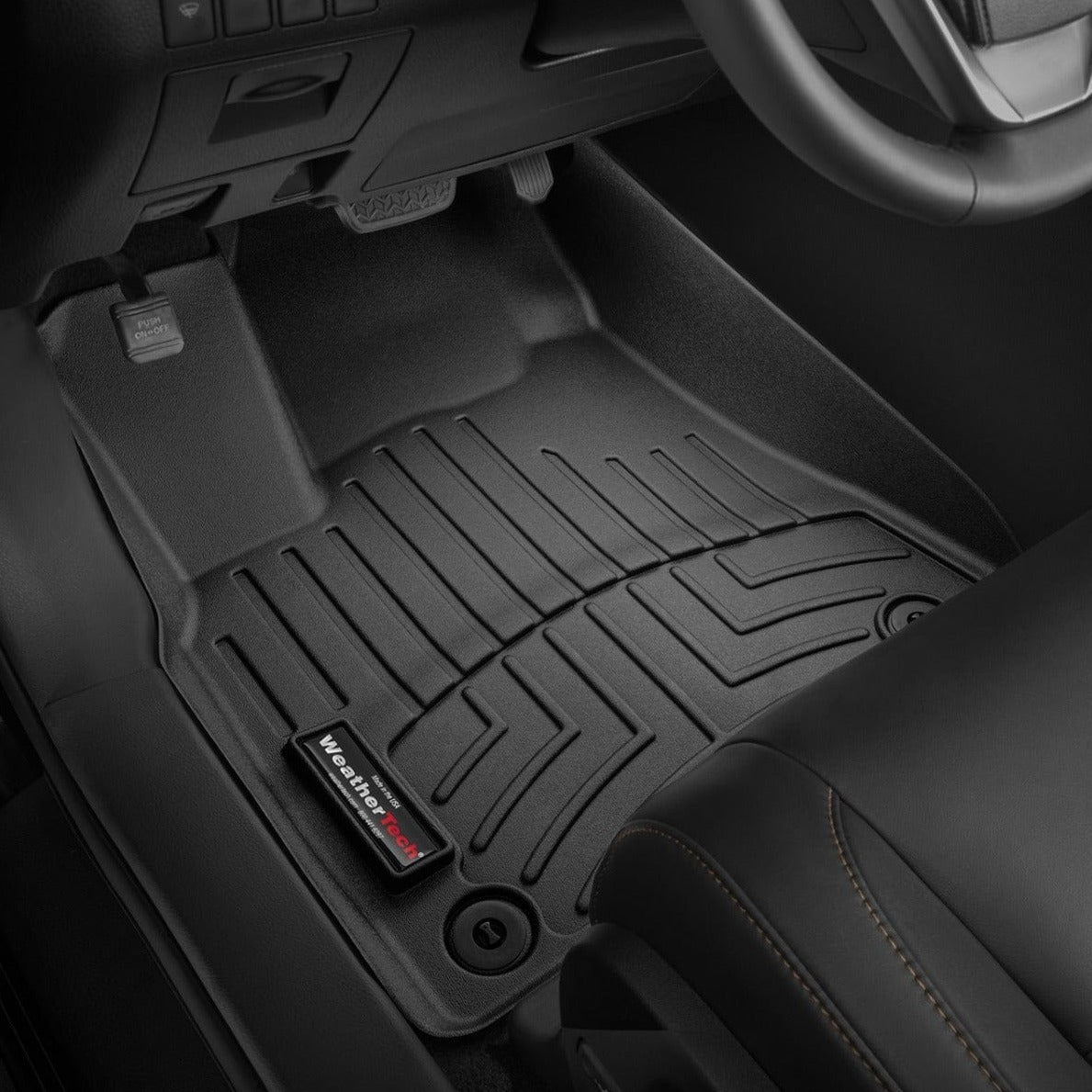 WeatherTech FloorLiners Alfa Romeo Stelvio Quadrifoglio (2017-2023) 1st Row FloorLiners Kofferraumwanne sonnenschutz auto auto fußmatten