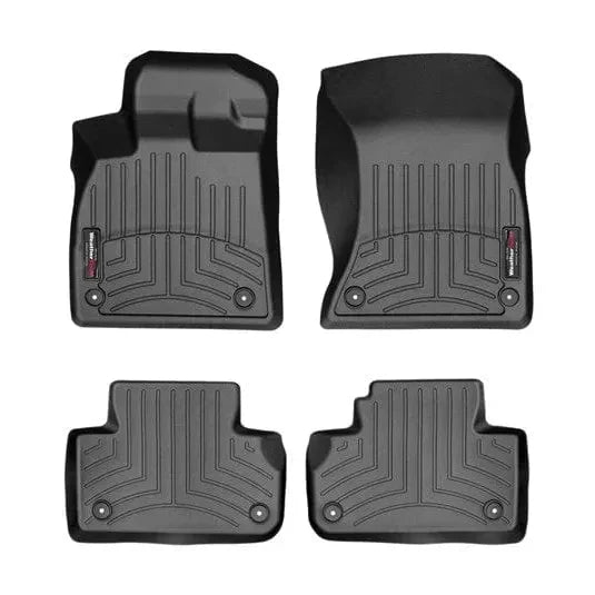 Weathertech Floorliners Audi Q5 / SQ5 SUV (2017-2023) FloorLiners (WITH 2nd row retention clips)