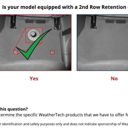 Weathertech Floorliners Audi Q5 / SQ5 SUV (2017-2023) FloorLiners (WITH 2nd row retention clips)