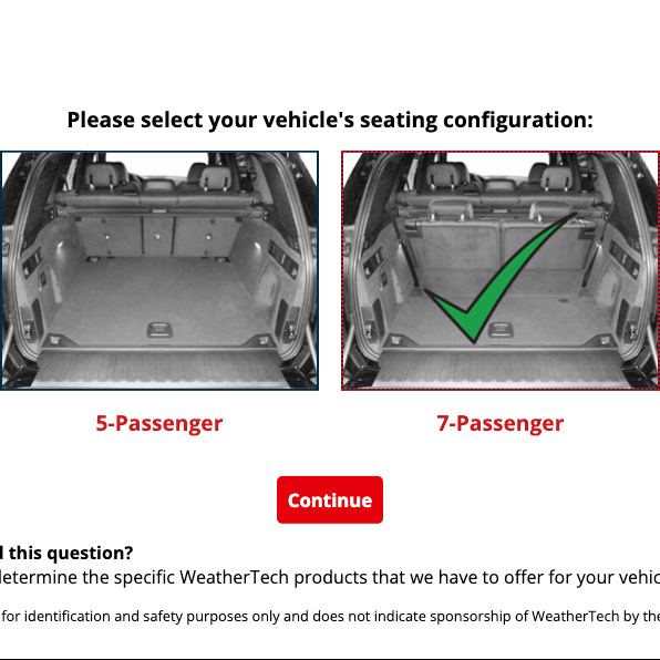 WeatherTech FloorLiners BMW X5 (2018-2023) 2nd Row FloorLiner (7-Seats) Kofferraumwanne sonnenschutz auto auto fußmatten