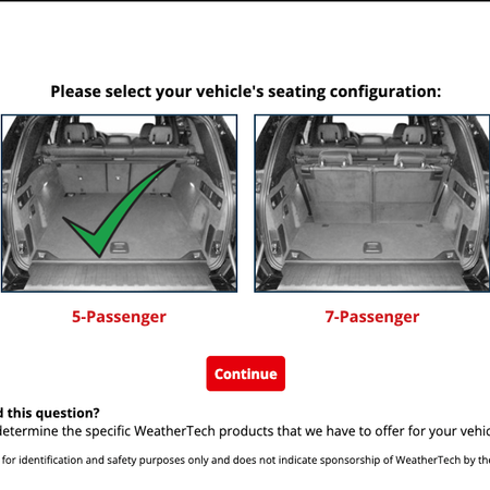 Weathertech FloorLiners BMW X5 (2018-2023) 2nd Row FloorLiners Kofferraumwanne sonnenschutz auto auto fußmatten