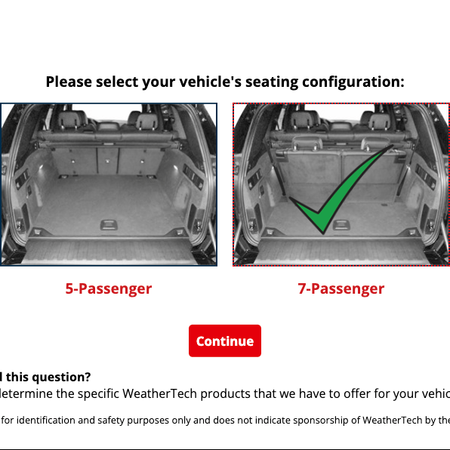 WeatherTech FloorLiners BMW X5 (2018-2023) 3rd Row FloorLiner (7-Seats) Kofferraumwanne sonnenschutz auto auto fußmatten