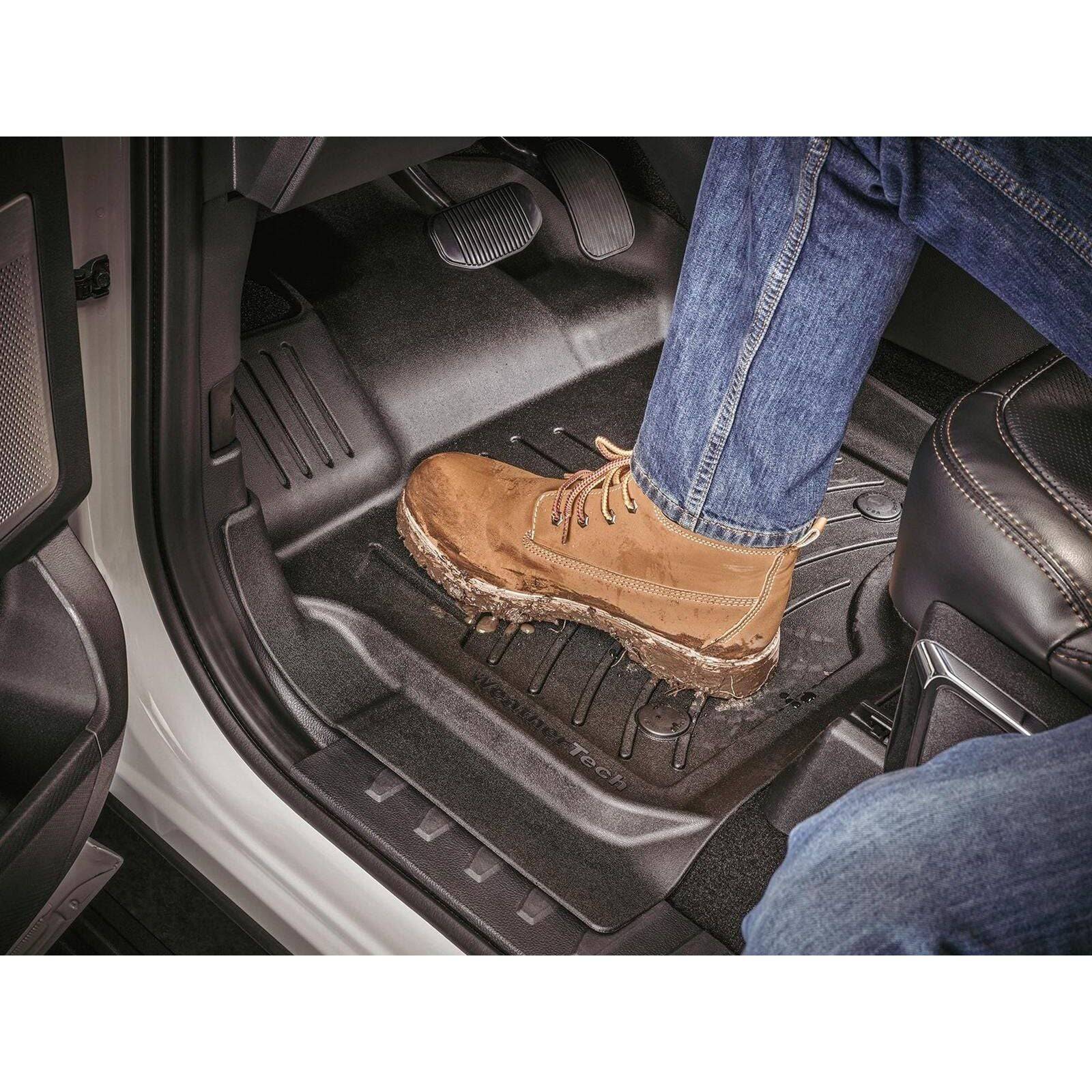 WeatherTech FloorLiners HP Chevrolet Silverado 1500 Double-Cab (2014-2018) 1st Row Truck Liner Kofferraumwanne sonnenschutz auto auto fußmatten