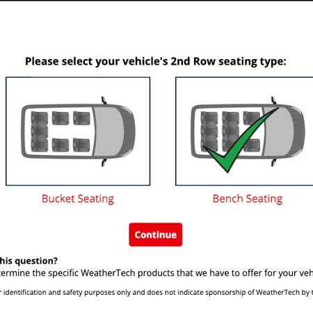 WeatherTech FloorLiners_HP Chevrolet Tahoe (2021-2024) 3rd Row FloorLiners HP Kofferraumwanne sonnenschutz auto auto fußmatten