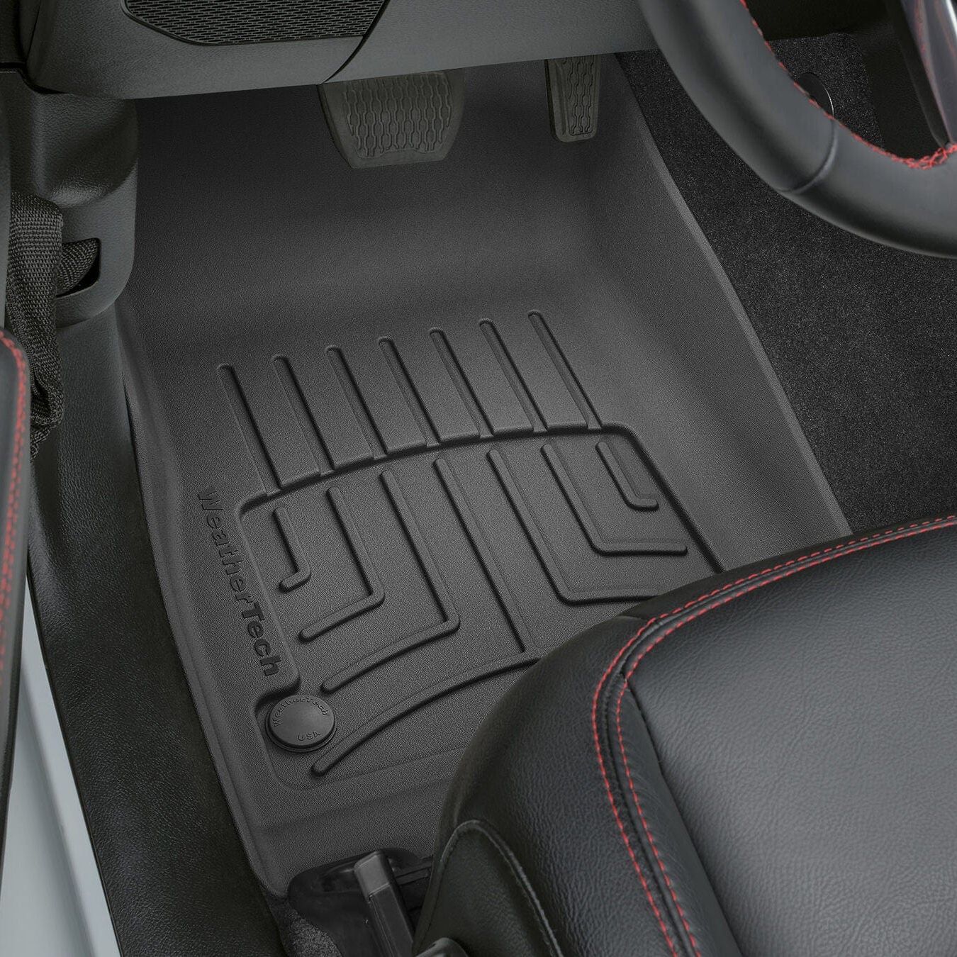 WeatherTech FloorLiners HP Ford Mustang Mach-E (2021-2024) 1st Row FloorLiners HP Kofferraumwanne sonnenschutz auto auto fußmatten