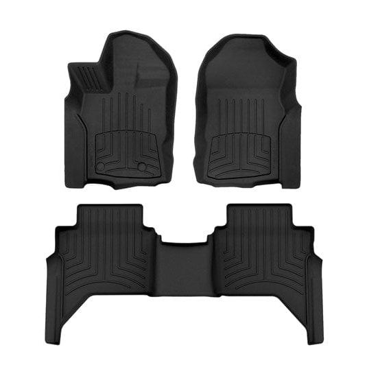 WeatherTech FloorLiners HP Ford Ranger (2020-2023) 1st Row FloorLiner HP Kofferraumwanne sonnenschutz auto auto fußmatten