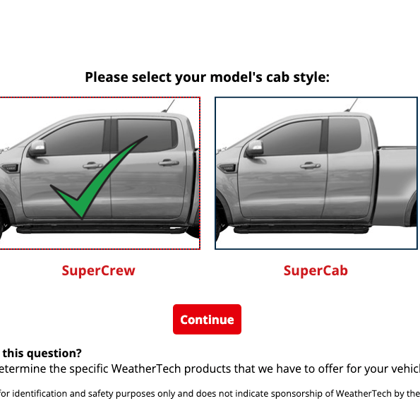 WeatherTech FloorLiners HP Ford Ranger SuperCrew (2019-2022) 2nd Row FloorLiner HP Kofferraumwanne sonnenschutz auto auto fußmatten