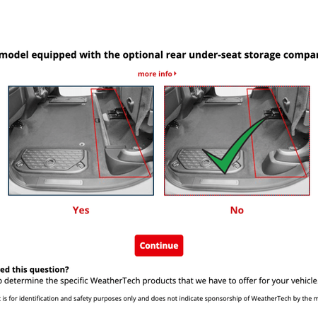 WeatherTech FloorLiners HP RAM 1500 (2019-2024) 2nd Row  FloorLiner HP Kofferraumwanne sonnenschutz auto auto fußmatten