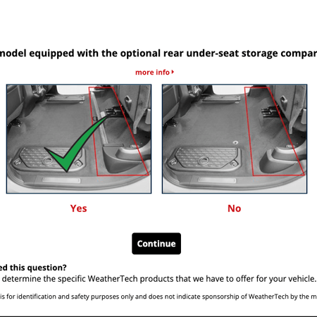 WeatherTech FloorLiners HP RAM 1500 Crew Cab (2019-2024) 2nd Row FloorLiner HP Kofferraumwanne sonnenschutz auto auto fußmatten