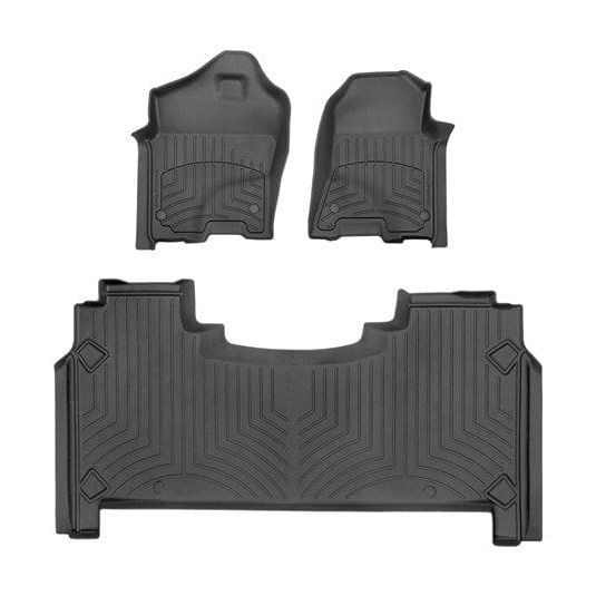 WeatherTech FloorLiners HP RAM 1500 Crew Cab (2019-2024) 2nd Row FloorLiner HP Kofferraumwanne sonnenschutz auto auto fußmatten