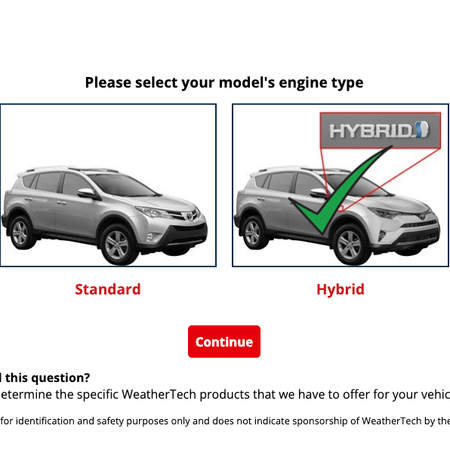 WeatherTech FloorLiners HP Toyota RAV4 Hybrid (2016-2018) 2nd Row FloorLiners Kofferraumwanne sonnenschutz auto auto fußmatten