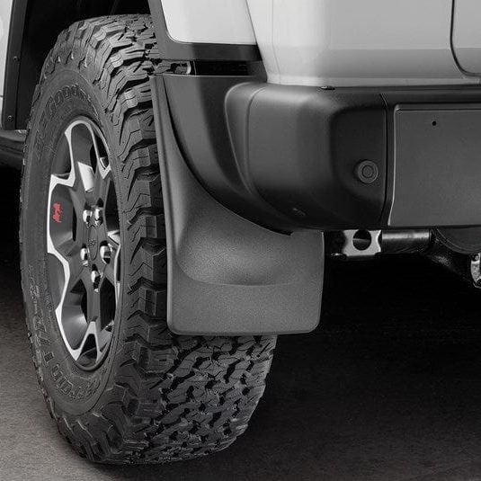 WeatherTech MudFlaps Jeep Wrangler Unlimited 4-Door (2018-2023) Rear Mudflaps Kofferraumwanne sonnenschutz auto auto fußmatten