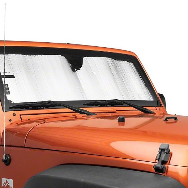 Weathertech SunShades Windshield Jeep Wrangler Unlimited (2018-2023) SunShade Kofferraumwanne sonnenschutz auto auto fußmatten