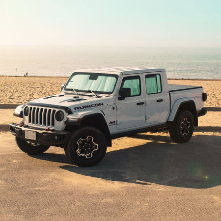 Weathertech SunShades Allround Sunshade Kit Jeep Wrangler Unlimited (2018-2023) SunShade Kofferraumwanne sonnenschutz auto auto fußmatten